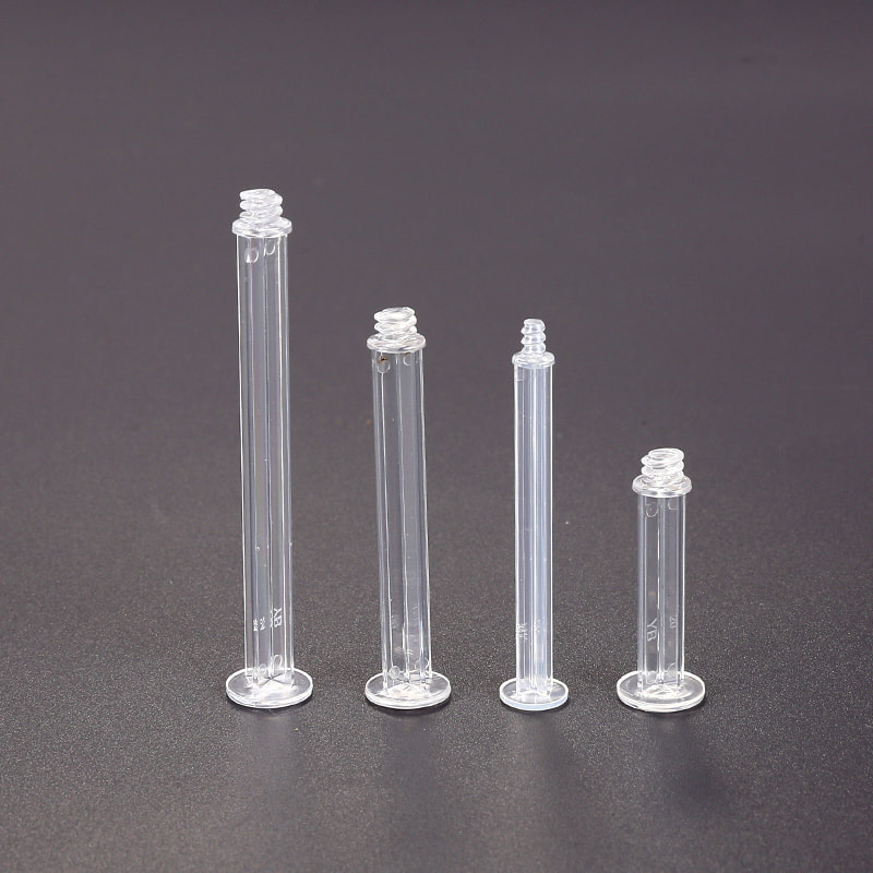 1 ml delgado 1 ml estándar 2 ml 3 ml mandril precargado