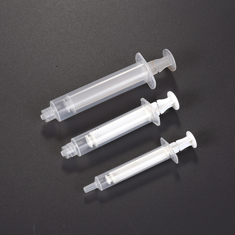 Jeringa de autodestrucción trasera de 2,5 ml