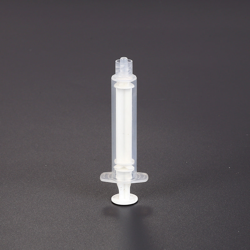 Jeringa de autodestrucción trasera de 5 ml